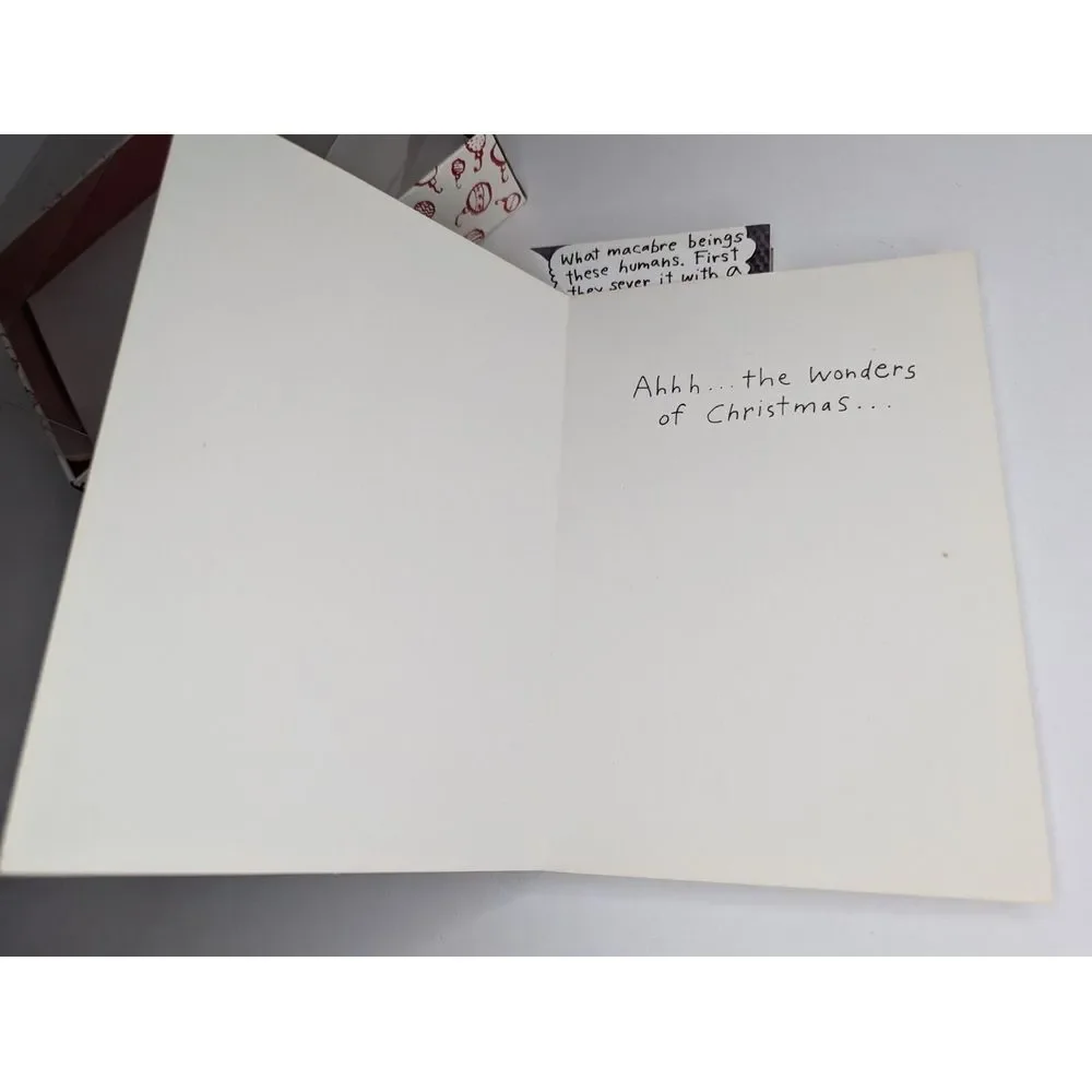 1995 Star Trek Shoebox Greeting Card Single 1 Card & 1 Envelope Holiday Hallmark